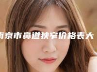 南京市鼻道狭窄价格表大放送(鼻道狭窄均价为：37572元)