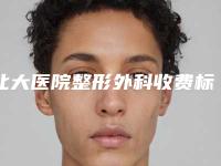 北大医院整形外科收费标准展示2025附鼻前孔缩小手术案例