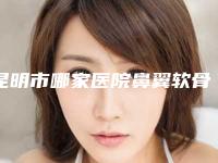昆明市哪家医院鼻翼软骨歪矫正好(昆明正午医疗美容口碑实力均稳居前十)