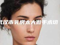 武汉市乳房太大做手术切除有名医生有哪些呢(陈春梅医生凭好口碑稳稳上前三强)