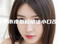 徐州市皮瓣移植法小口改大整形价格(费用)清单全新有名一览-近8个月均价为22213元