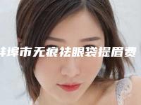 蚌埠市无痕祛眼袋提眉费用表明细公开&均价一览-近8个月均价为6349元
