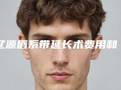 辽源唇系带延长术费用和哪些因素有关呢