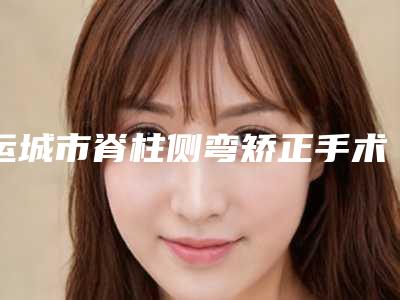运城市脊柱侧弯矫正手术医院在榜名单top10花落谁家-运城市脊柱侧弯矫正手术整形医院