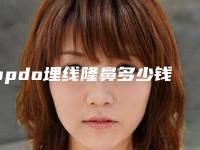 ppdo埋线隆鼻多少钱贵吗 具体价钱也是不同的大概包括哪些形成的